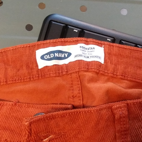 Corduroy Rockstar Super Skinny Jeans - Used - Picture 2 of 5